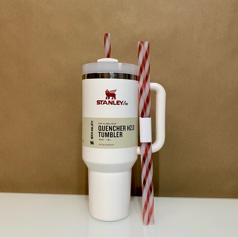 Mistletoe Twist - THE QUENCHER H2.0 FLOWSTATE™ TUMBLER | 40 OZ